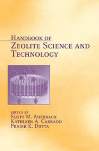 Image of Handbook of Zeolite Science and Technology