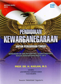 Image of Pendidikan Kewarnegaraan: Untuk Perguruan Tinggi
