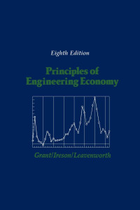Image of Principles of engineering economy