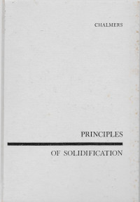Image of Principles of solidification