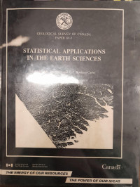 Image of Statistical Applications In The Erth Sciences