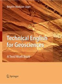 Image of Technical English for Geosciences: A Text/Work Book