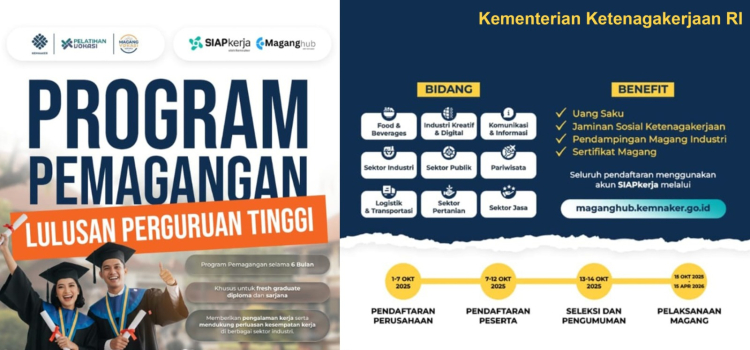 Informasi Program Pemagangan Kemnaker RI