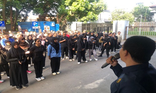 PEP Bandung Laksanakan Pembinaan Mental Fisik dan Kedisiplinan Minggu Kedua