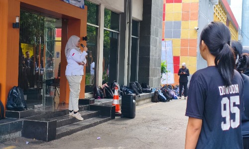 Bintalsikdis hari ini Difokuskan pada Pembentukan Attitude Positif di Lingkungan Kampus PEP Bandung