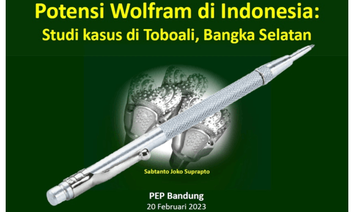 Potensi Wolfram di Indonesia