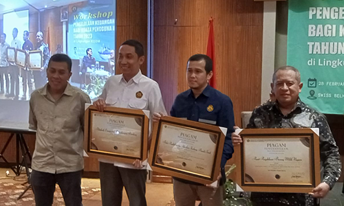 PEP BANDUNG Raih Penghargaan Terbaik Ke-1 Katagori Pagu di Bawah 50M Tahun Anggaran 2022