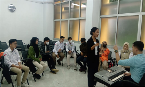 Paduan Suara PEP BANDUNG siap tampil pada Wisuda PEP Bandung