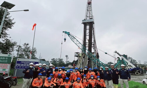 Field Trip Mahasiswa Prodi Teknologi Geologi PEP Bandung ke Lokasi Pengeboran PT Geo Dipa Energi