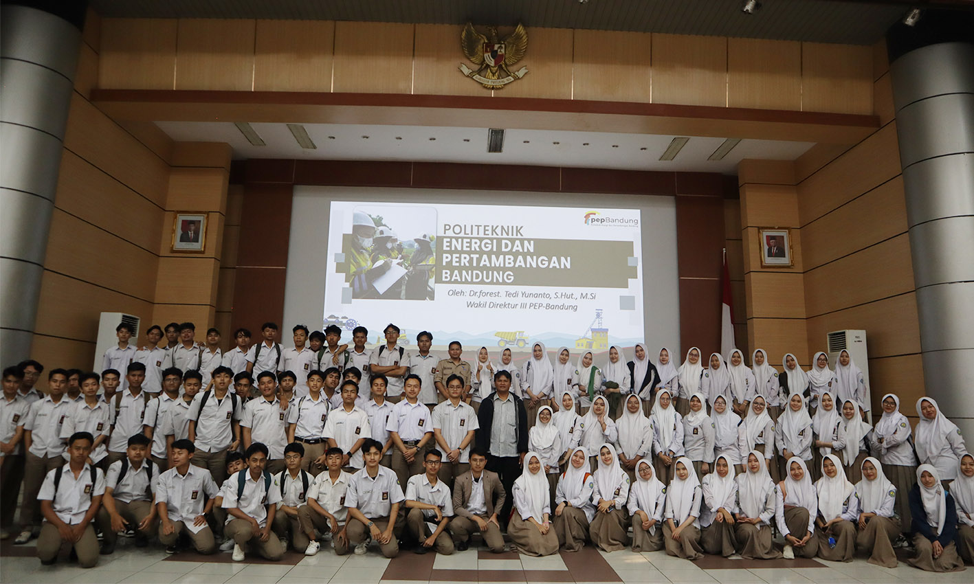 “Campus Tour” Siswa Siswi SMA Al Ma’soem di Kampus PEP Bandung