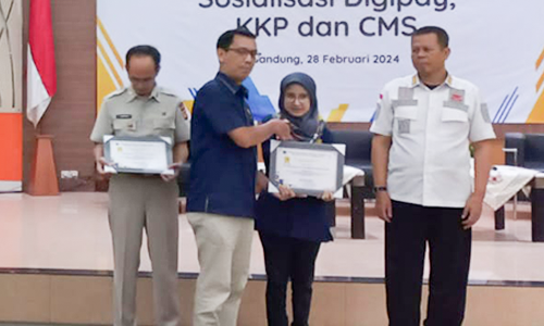 PEP Bandung Menerima Penghargaan Peringkat 2 Terbaik Kinerja Pelaksanaan Anggaran 