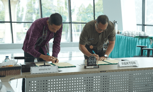 Acara Penandatanganan Memorandum Of Understanding dan Perjanjian Kerja Sama Antara Universitas Jendral Achmad Yani  dengan Politeknik Energi dan Pertambangan Bandung