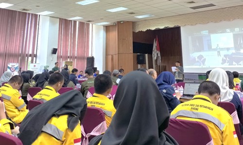 Mahasiswa Program Studi Teknologi Metalurgi PEP Bandung mengunjungi PT. Indocement Tunggal Prakarsa Tbk