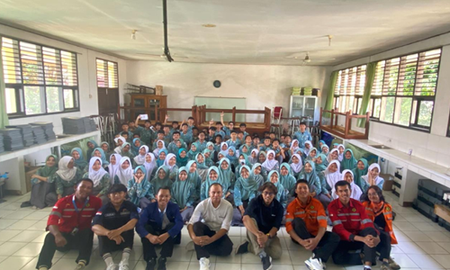 Promosi dan Sosialisasi Penerimaan Mahasiswa Baru PEP Bandung SMAN 1 Cicurug Kabupaten Sukabumi