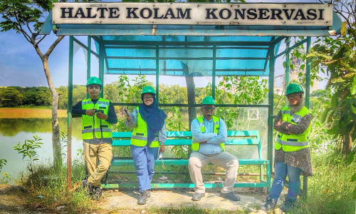 Penelitian Read Aloud Buku Bergambar Kegiatan Pertambangan pada agenda Quarry Life Award Edisi 6 di PT Indocement Tunggal Prakarsa Tbk