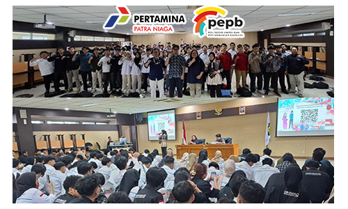 Kegiatan Sosialisasi Rekrutmen Pegawai PT Pertamina Patra Niaga dengan Tajuk College Shopping PEP Bandung