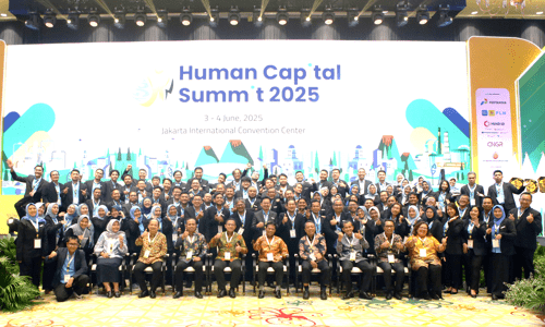 Human Capital Summit di Jakarta International Convention Center Senayan