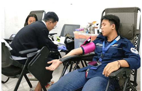 BEM PEP Bandung Gelar Donor Darah Kolaborasi Bersama Kahf dan Sponsor  