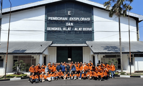 Mahasiswa Teknologi Geologi PEP Bandung Kunjungi PSDMBP untuk Praktikum Teknik Pengeboran