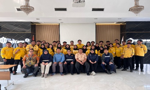 Kunjungan Industri Mahasiswa Teknologi Metalurgi 2023 PEP Bandung ke  PT Antam UBPP Logam Mulia