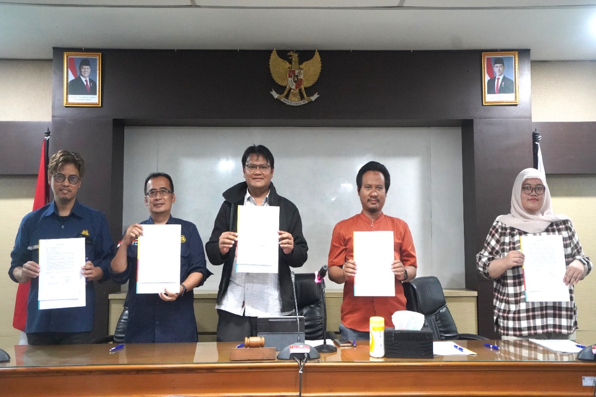 Penandatanganan Pakta Integritas Politeknik Energi dan Pertambangan Bandung