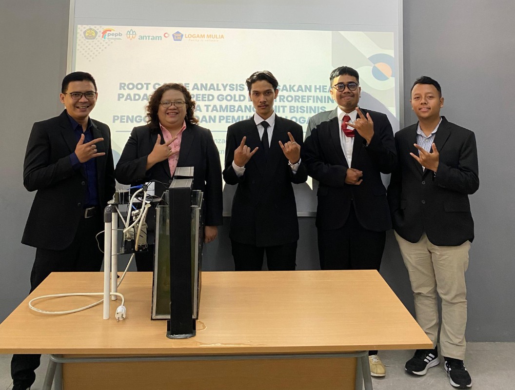 Alumni PEP Bandung Ciptakan Inovasi Alat Simulasi Electrorefining Berbasis IoT untuk Mendukung Efisiensi Industri Emas