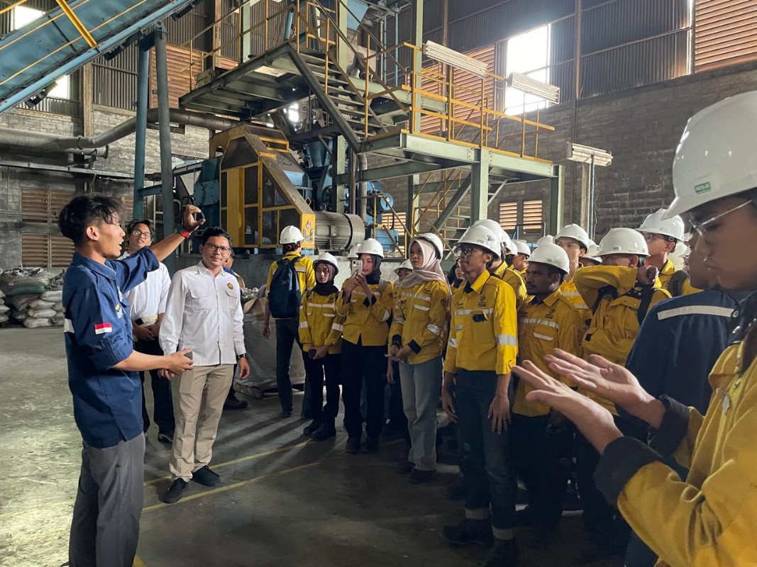 Melalui Kunjungan Industri, Mahasiswa Teknologi Metalurgi PEP Bandung Kenali Proses Gasifikasi Batubara