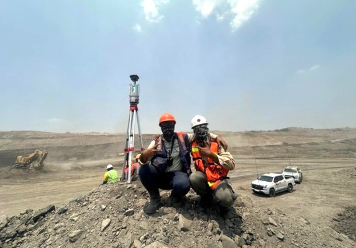 Mahasiswa Teknologi Pertambangan PEP Bandung Pelajari Pengukuran Kemajuan Tambang Berbasis Terrestrial Laser Scanner di PT Bukit Asam Tbk.