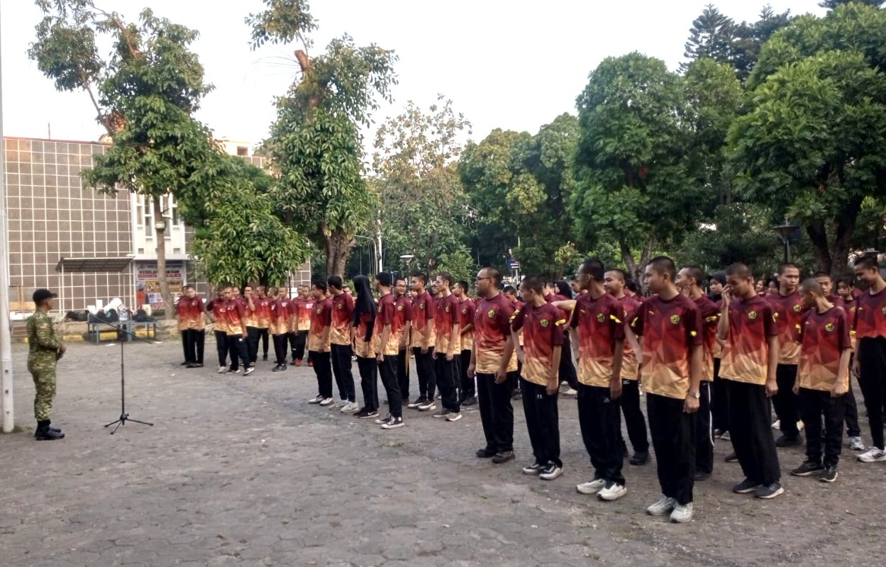 Bintalsikdis ke-6 PEP Bandung, Wujudkan Mahasiswa Tangguh melalui Olahraga dan Latihan PBB