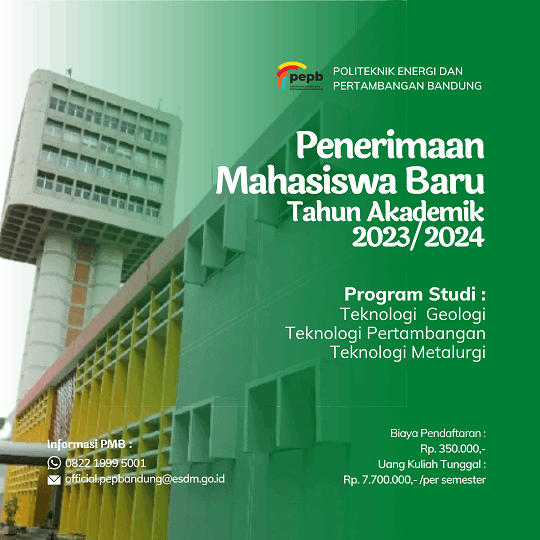 Penerimaan Mahasiswa Baru Tahun Akademik 2023/2024