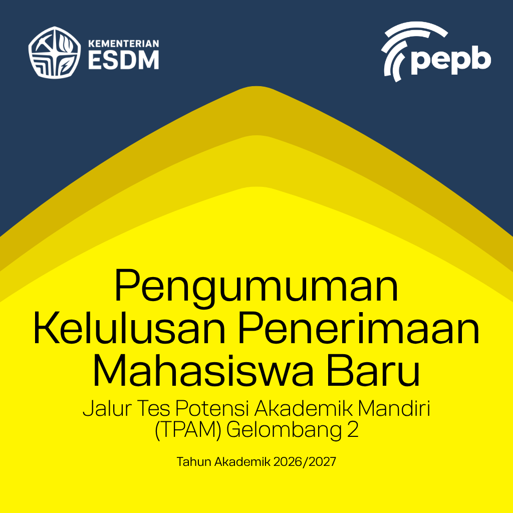 Pengumuman Kelulusan Penerimaan Mahasiswa Baru Jalur Tes Potensi Akademik Mandiri (TPAM) Gelombang 2