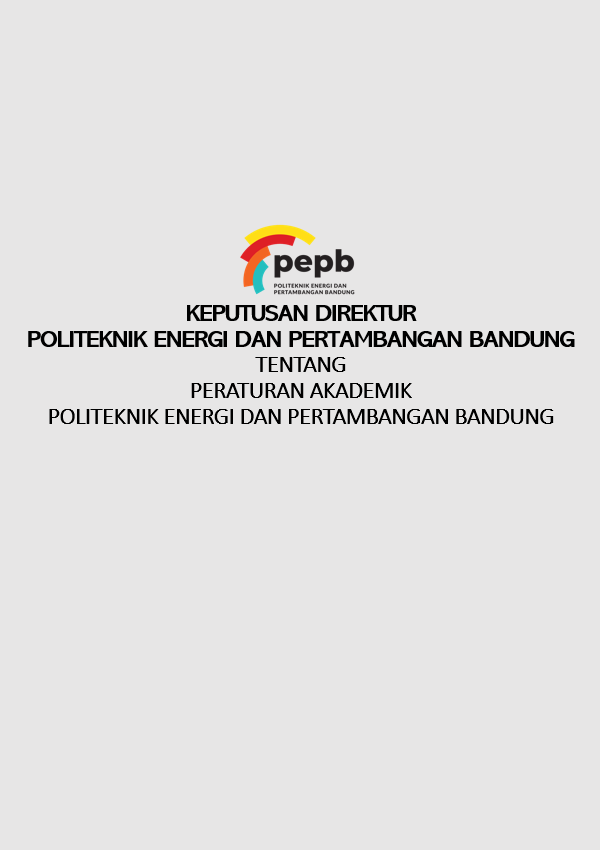 Peraturan Akademik Politeknik Energi dan Pertambangan Bandung