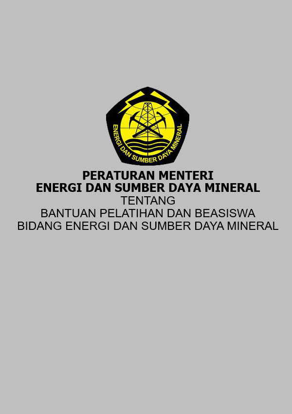 Bantuan Pelatihan dan Beasiswa Bidang ESDM