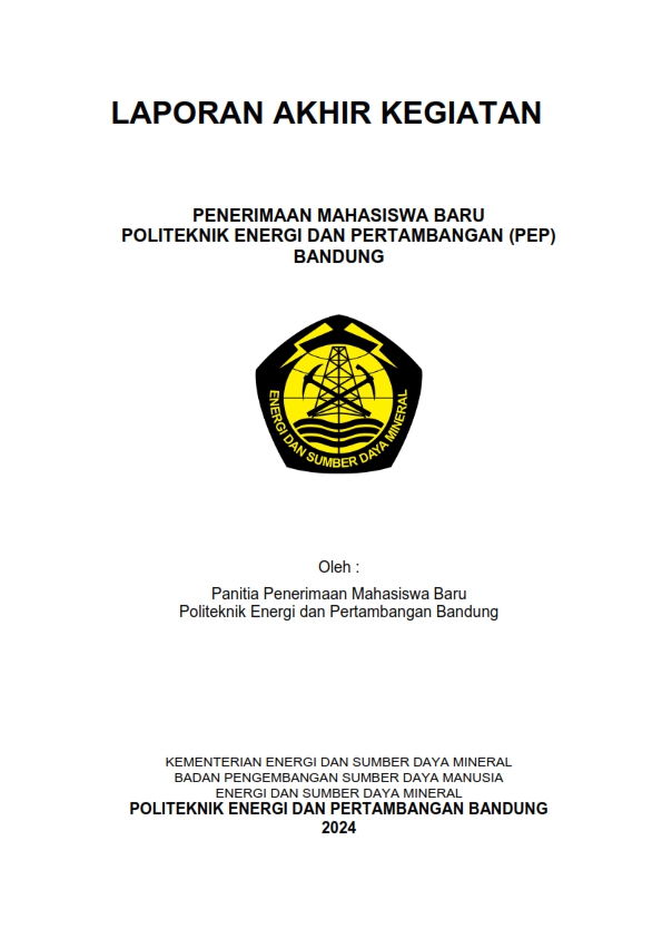 Laporan Akhir Kegiatan Penerimaan Mahasiswa Baru PEP Bandung 2024