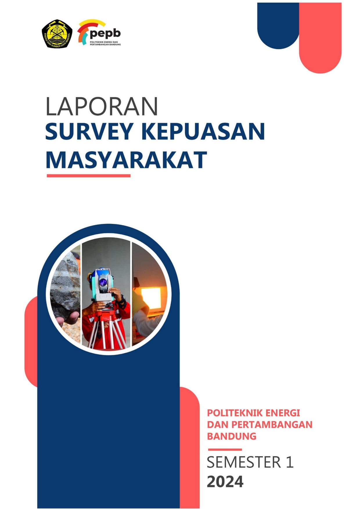 Laporan Survei Kepuasan Masyarakat Semester 1 Tahun 2024